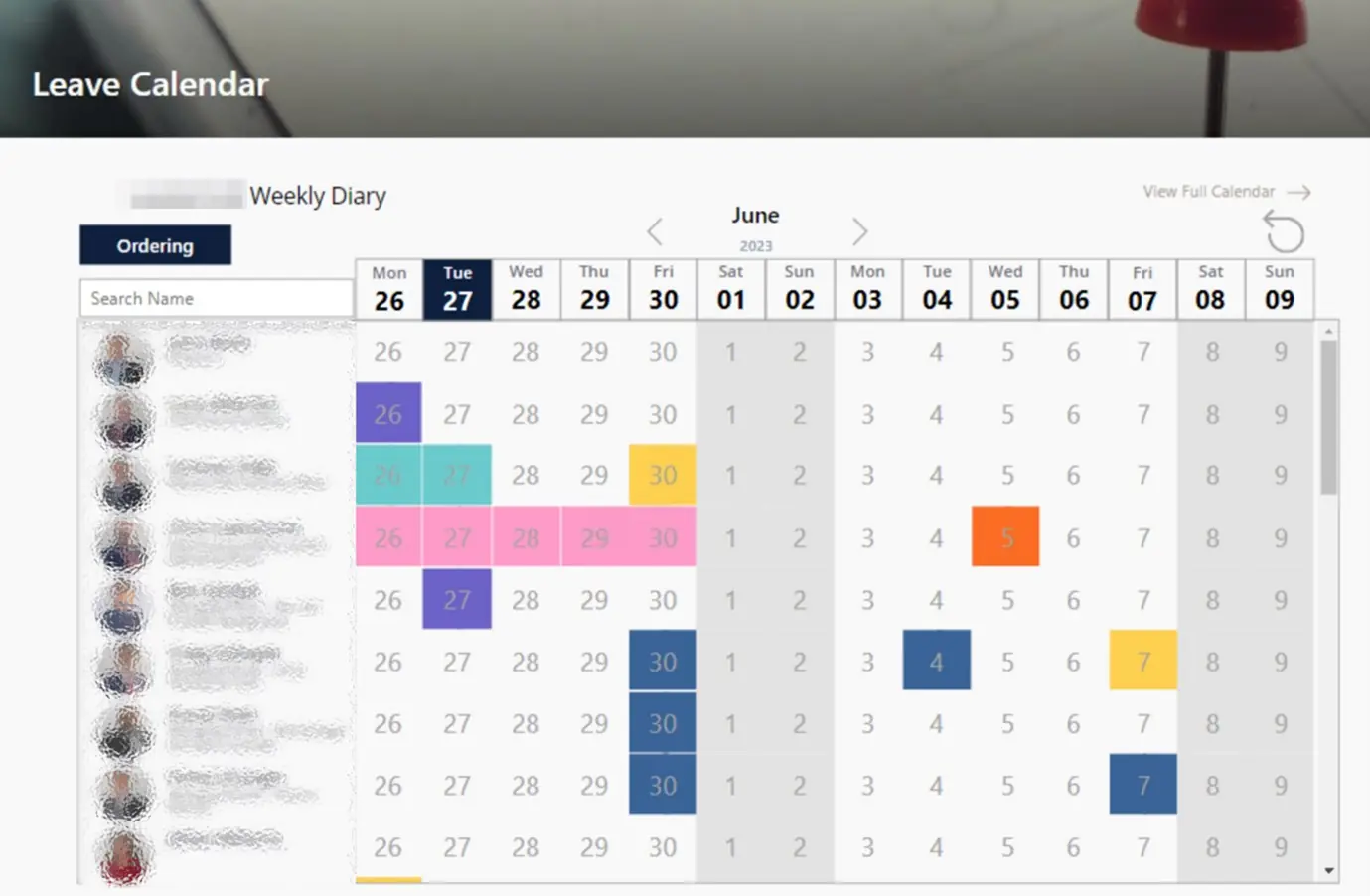 LCP Leave Calendar Power App with Power Automate workflow