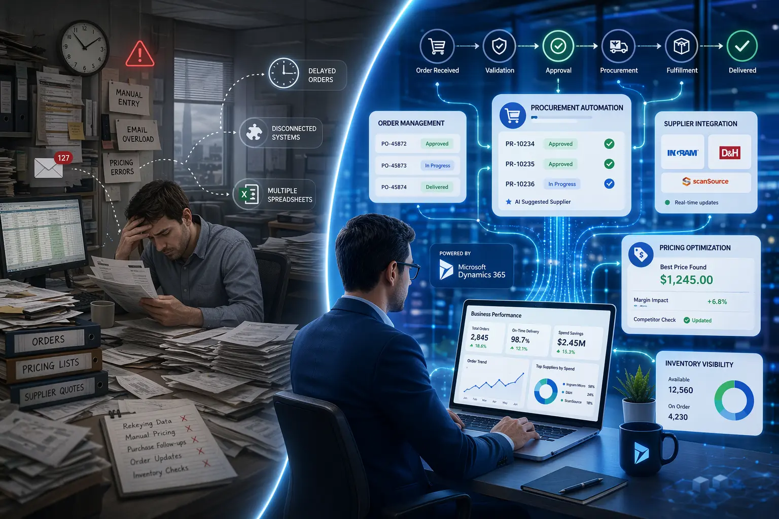 Midwich automation solution built on Power Platform and Azure