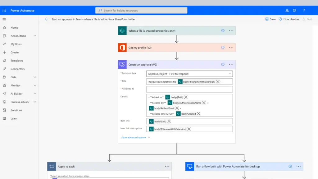 Power Automate Workflow